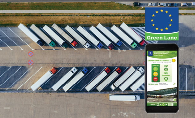 Galileo Green Lane “Solution for the EU Green lane border crossings implementation monitoring”