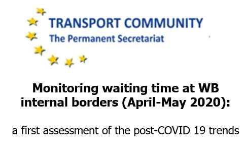 Monitoring waiting time at WB internal borders (April-May 2020): a first assessment of the post-COVID 19 trends