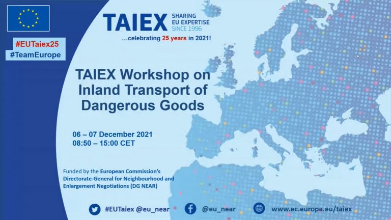 TAIEX Regional Workshop: Transport of Dangerous Goods