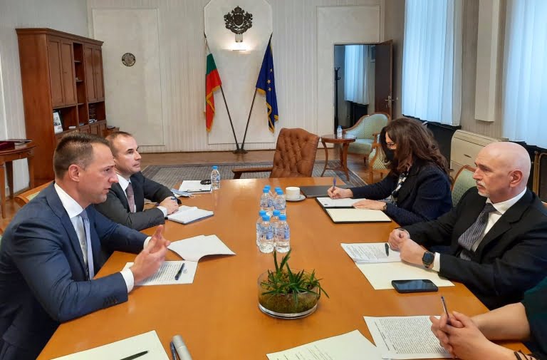 Meeting with Bulgarian Minister of Transport Nikolay Sabev