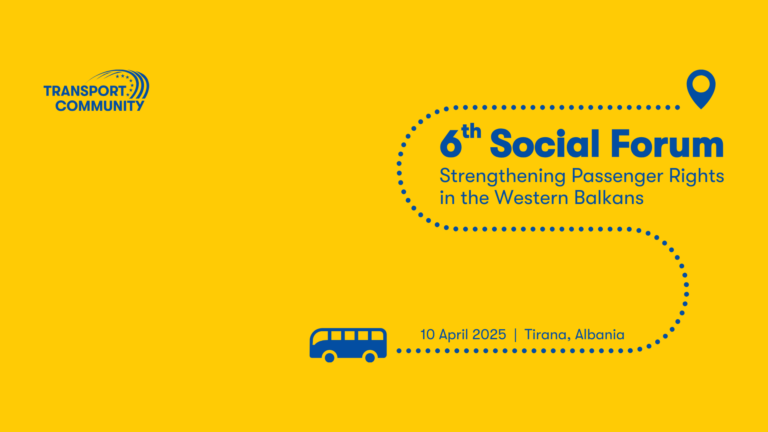 6th Social Forum to Focus on Strengthening Passenger Rights in the Western Balkans