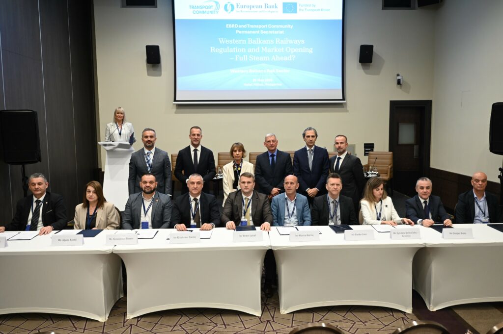 Western Balkans Launch Regional Rail Regulator Network to Strengthen Safety, Cooperation, and EU Integration
