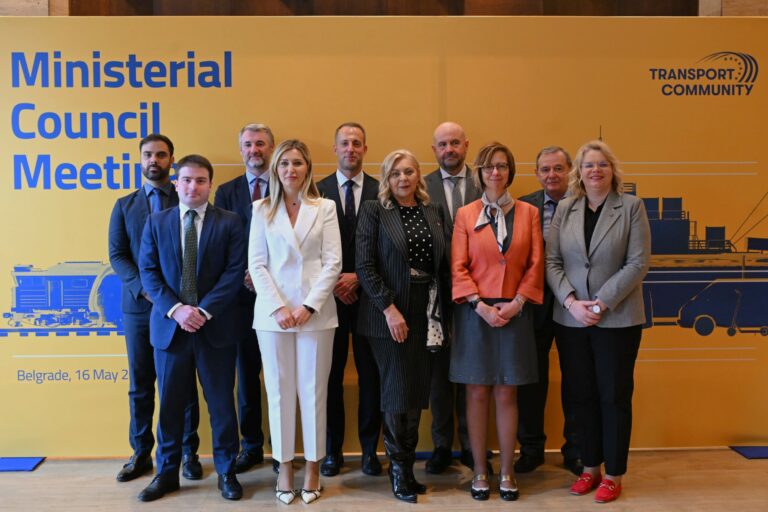Transport Ministers from Western Balkans, Observing Participants, and European Commission Take Stock of EU Transport Integration at 8th Ministerial Council Meeting of Transport Community