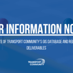 PRIOR INFORMATION NOTICE: Update of Transport Community’s GIS database and related deliverables