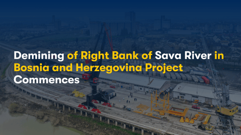 Demining of Right Bank of Sava River in Bosnia and Herzegovina Project Commences