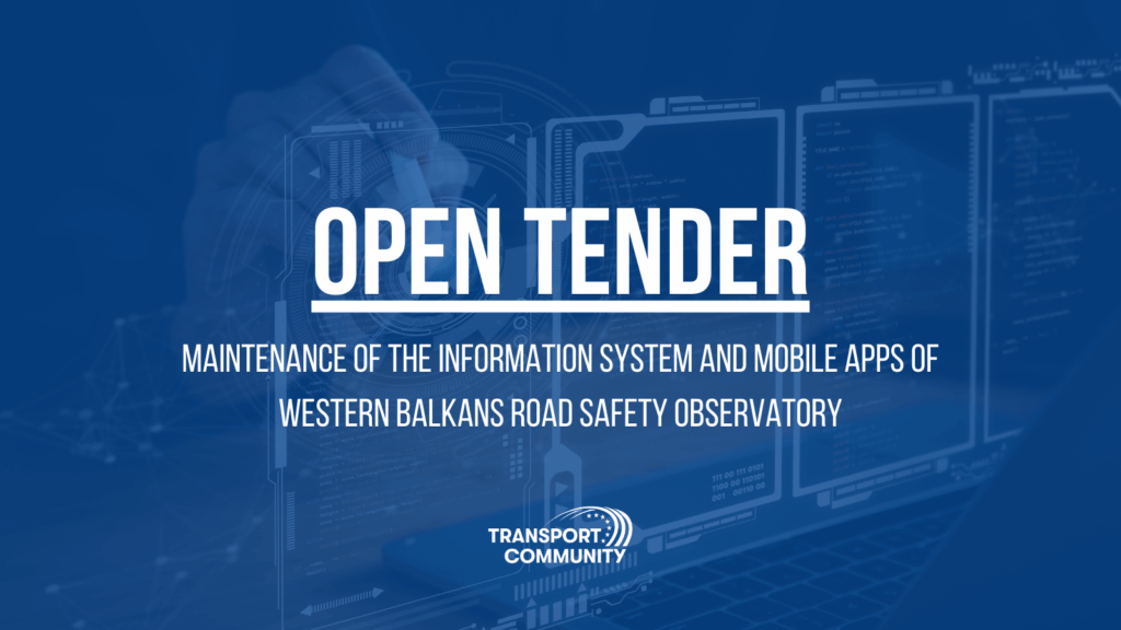 Maintenance of the information system and mobile apps of Western Balkans Road Safety Observatory