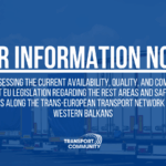 Study for assessing current availability, quality & compliance with relevant EU legislation regarding rest areas & safe & secure parking areas along TEN-T Network in Western Balkans