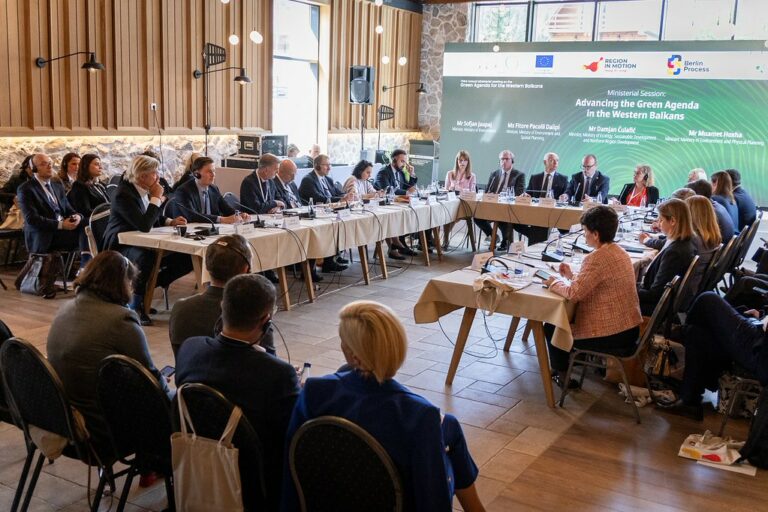 Transport Community Calls for Investment and Action on Green Transport at Western Balkans Ministerial Meeting